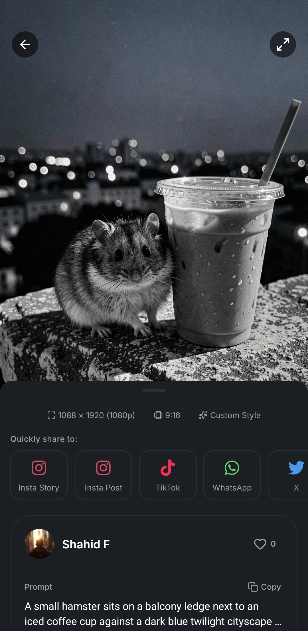 UltraPix — AI image generator app for stunning photos screenshot 7