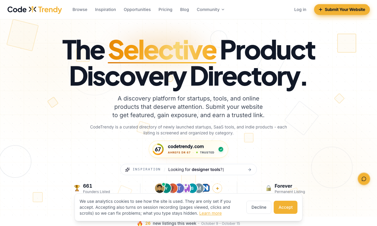 CodeTrendy screenshot 1