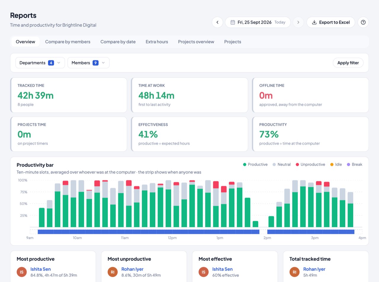 Timerfly screenshot 2