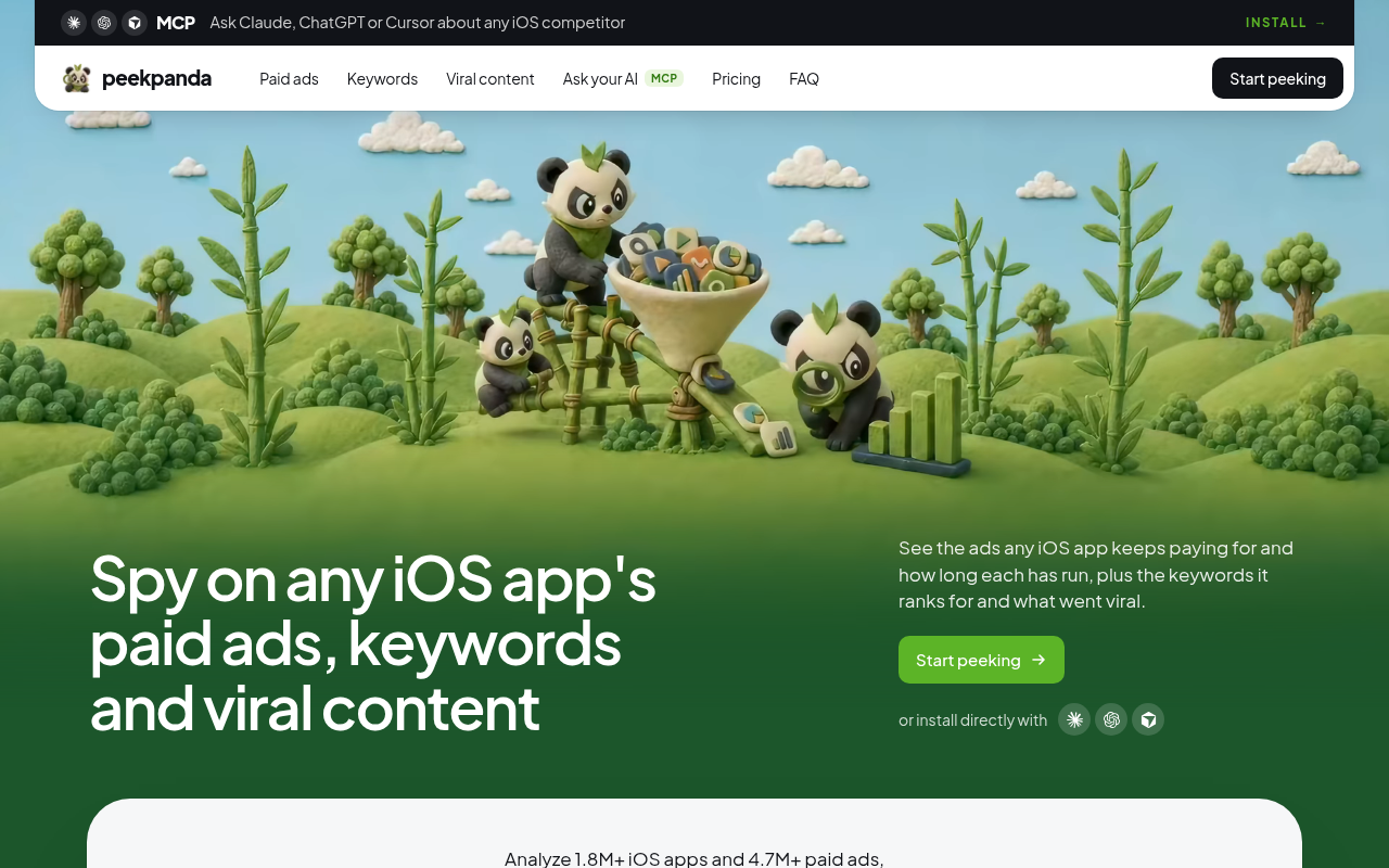 PeekPanda screenshot 1