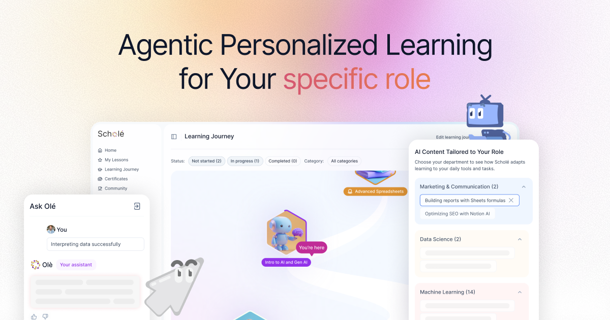 Scholé | Learn AI for Your Specific Role screenshot 1