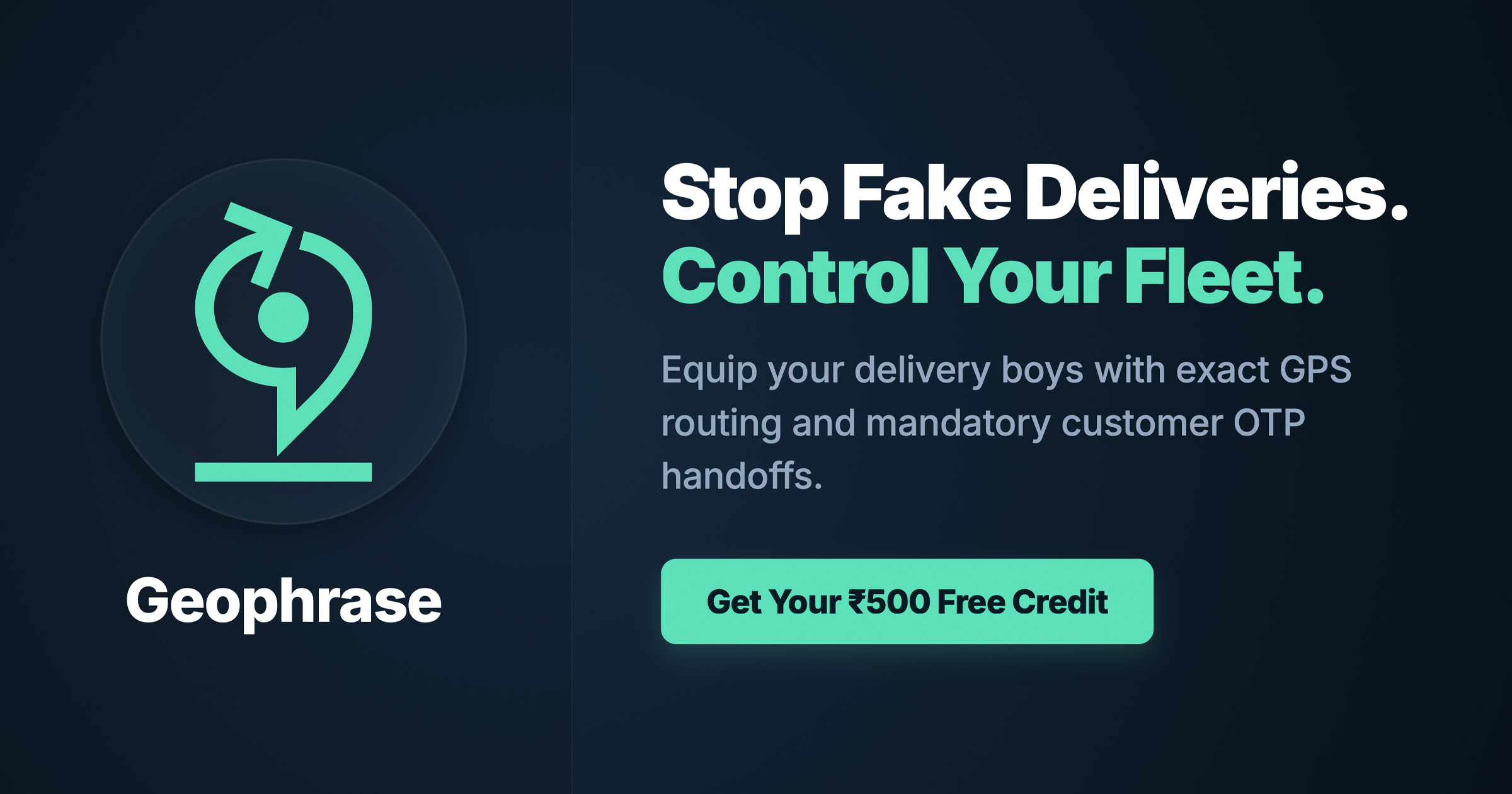 Stop Fake Deliveries & Control Your Fleet screenshot 1
