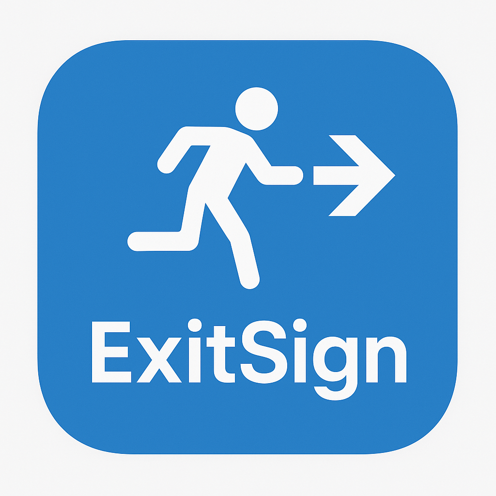 ExitSign screenshot 1