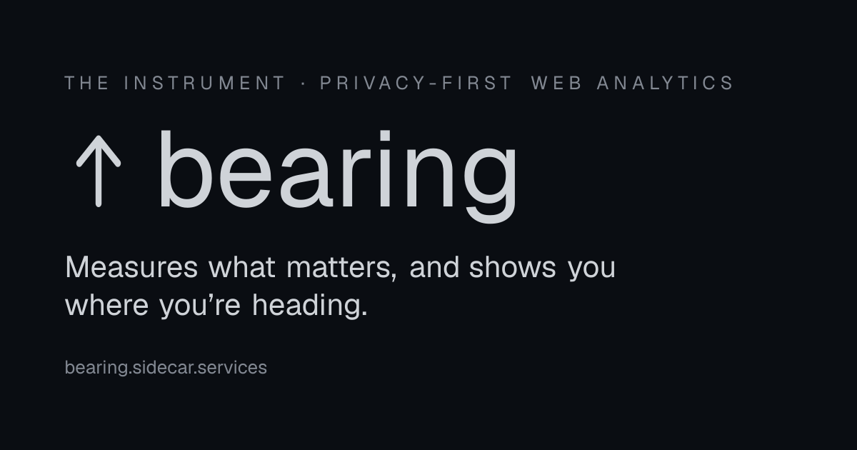 Bearing screenshot 1