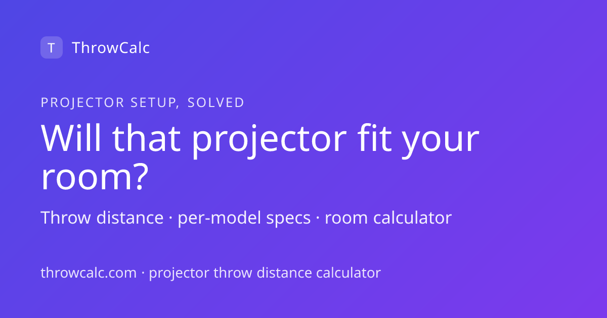 ThrowCalc screenshot 1