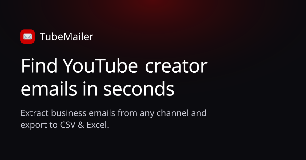 TubeMailer screenshot 1