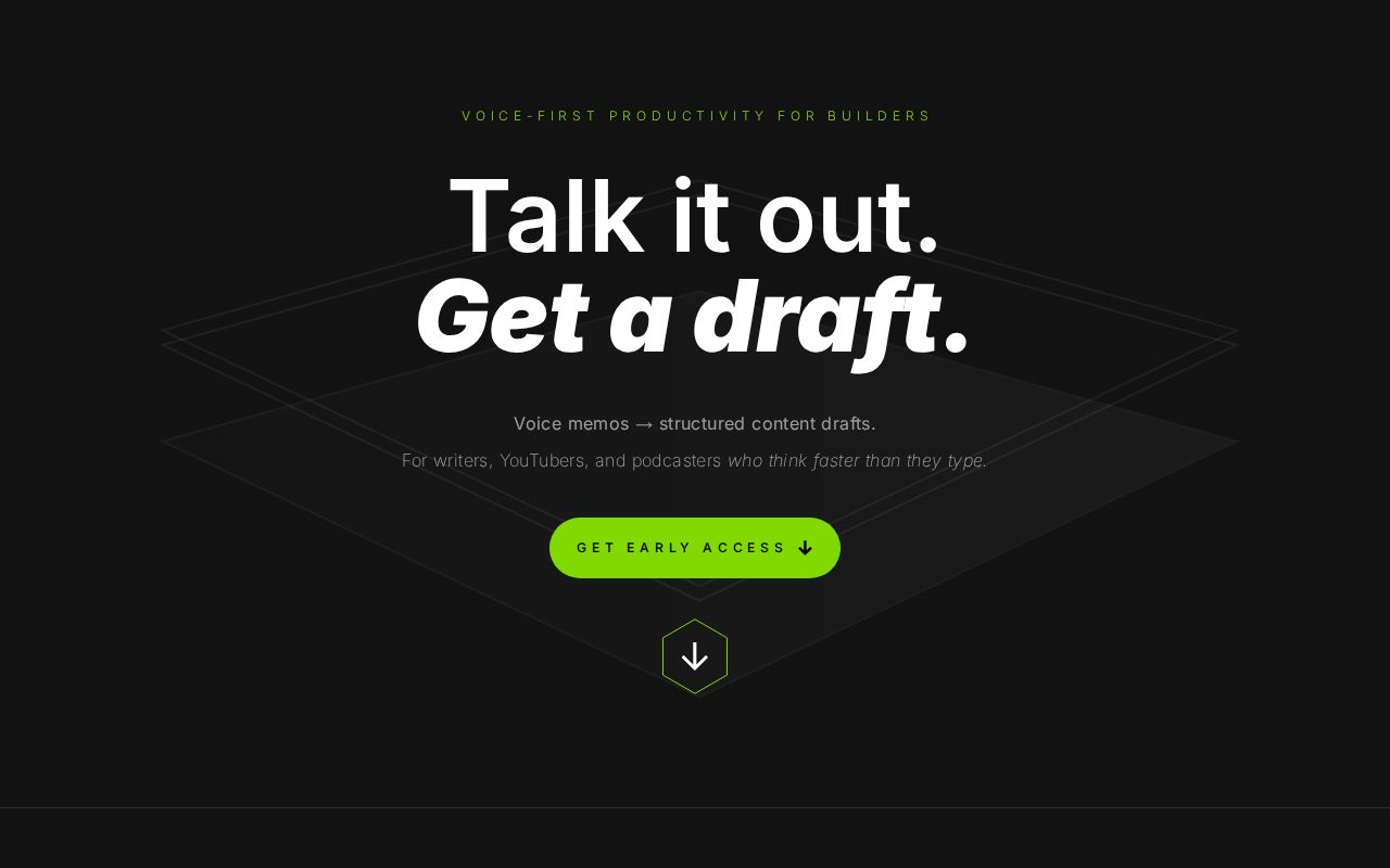 VoiceScribe screenshot 1